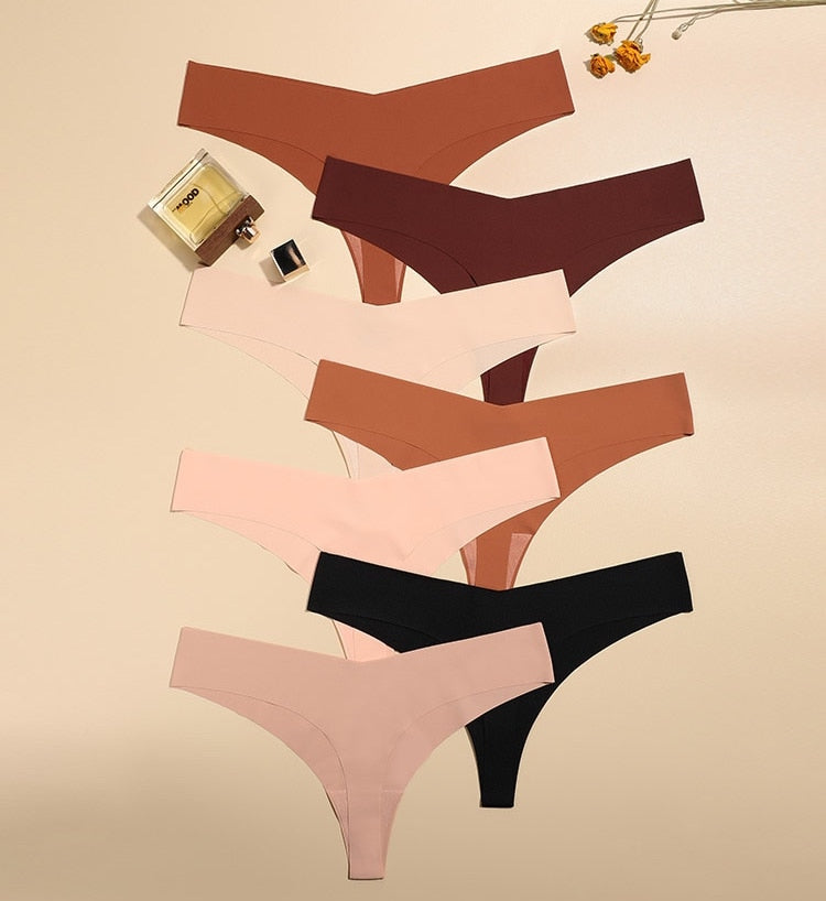 Ice silk comfort thong