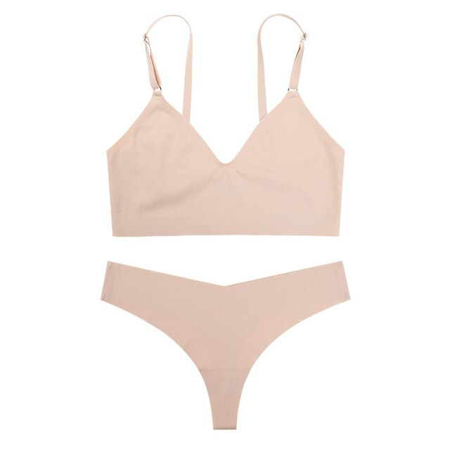 Bonnie ice silk lingerie set