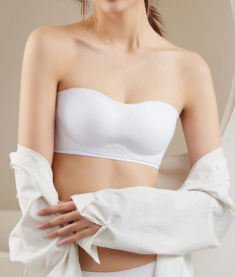 Seamless bandeau bra
