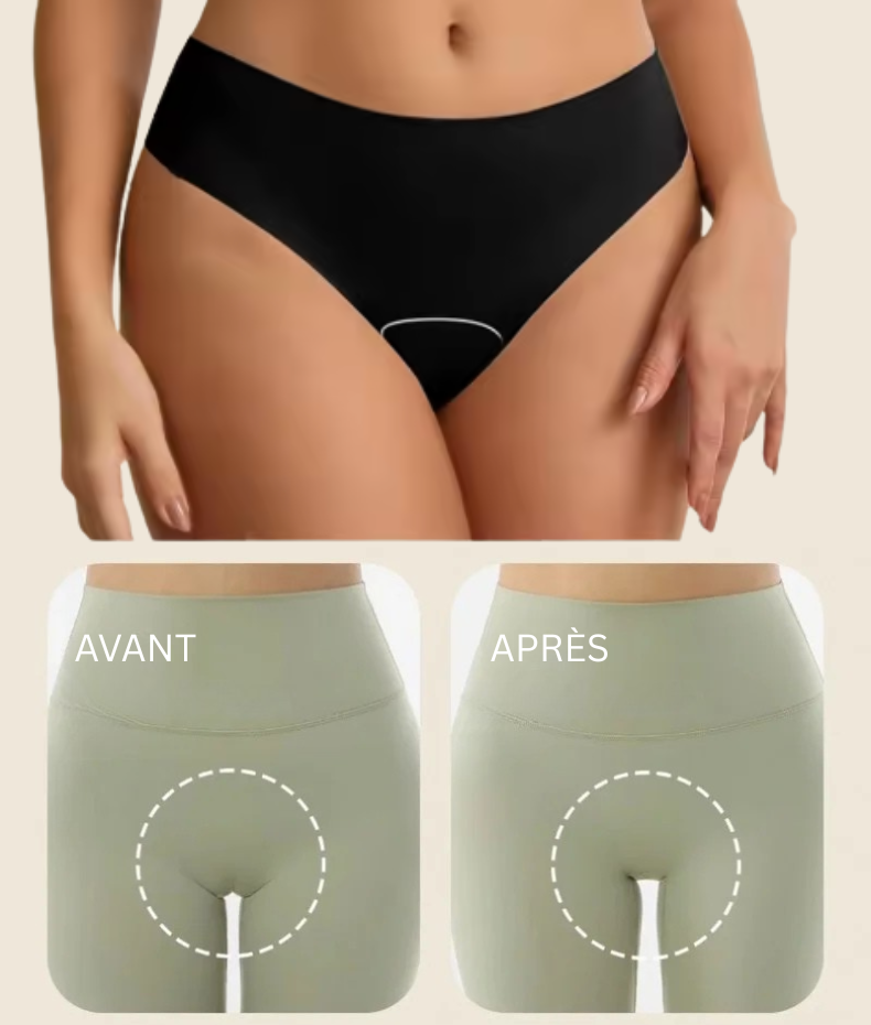 Invisible anti camel toe panties