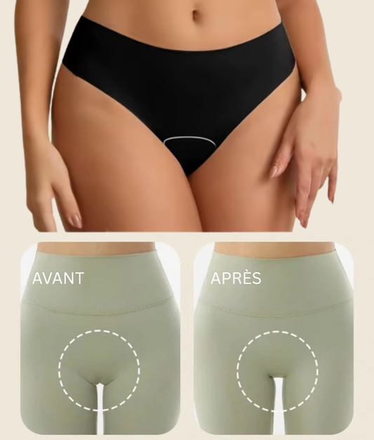 Invisible anti camel toe panties