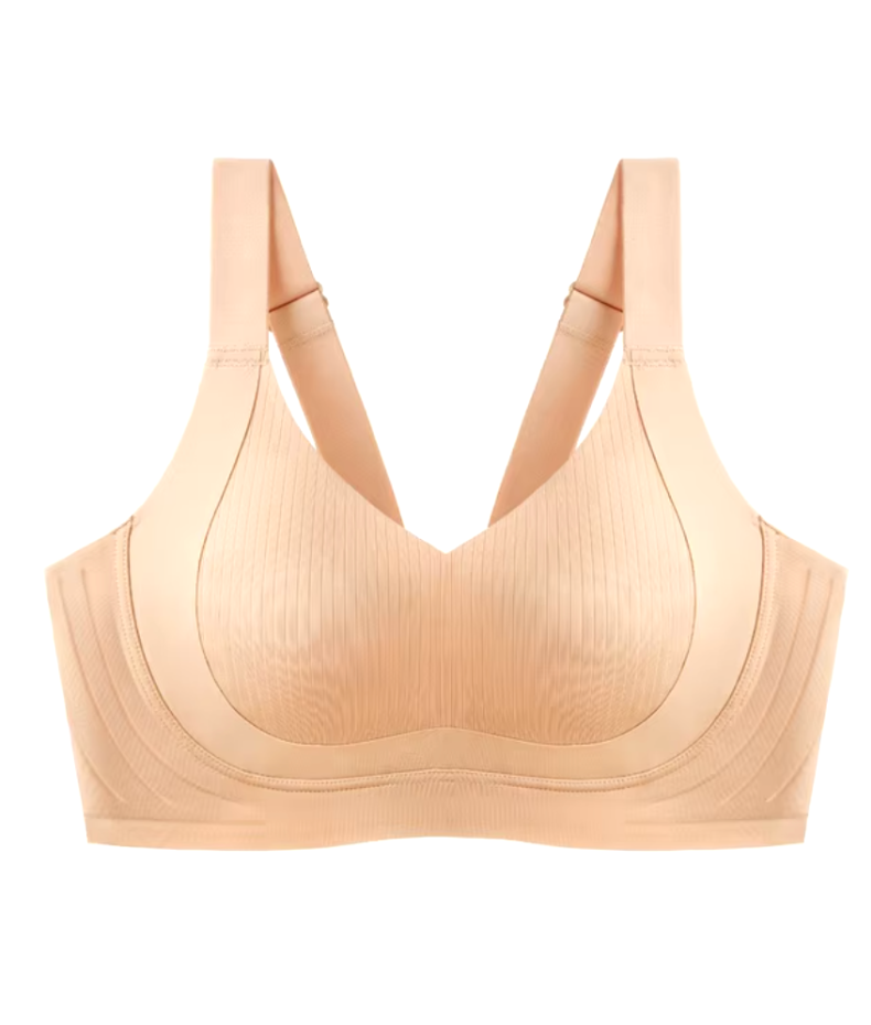 Seamless anti sagging bra