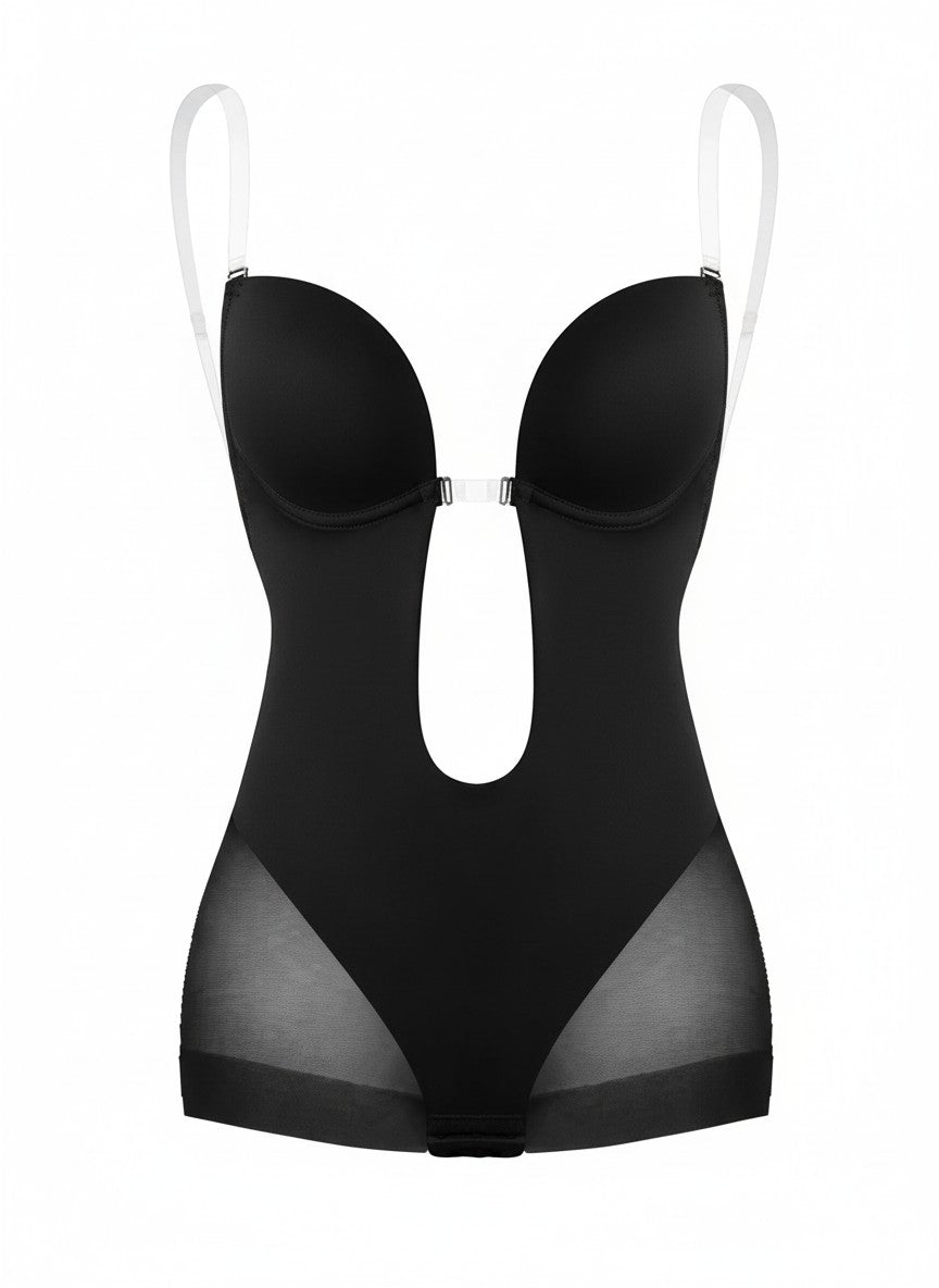 Backless brief bodysuit