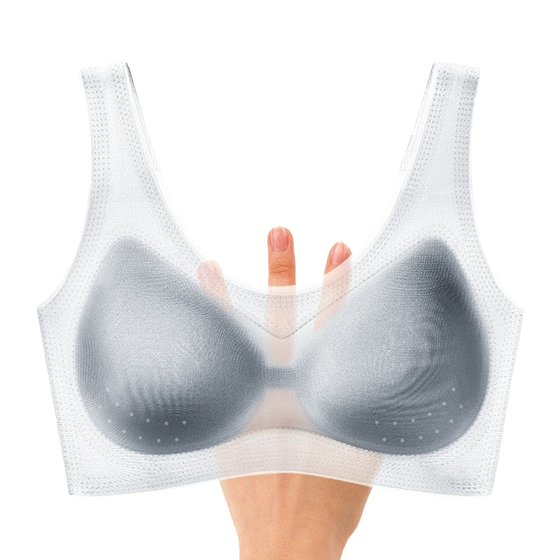 Ultra-thin transparent bra