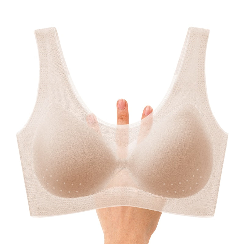 Ultra-thin transparent bra