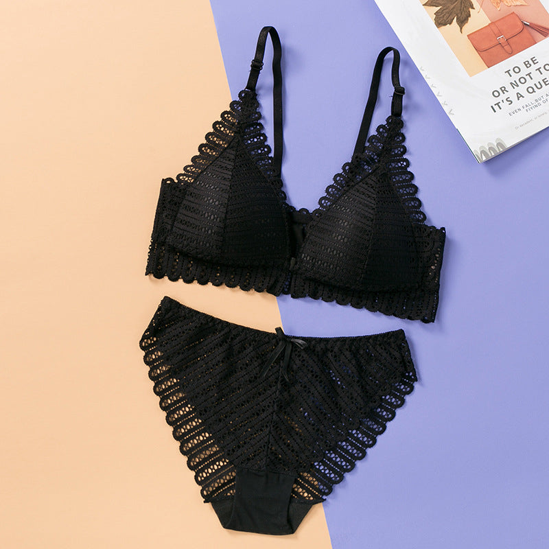Ensemble Dentelle Blacke - NINA PERFECT SKIN