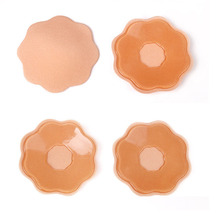 Reusable cotton nipple covers