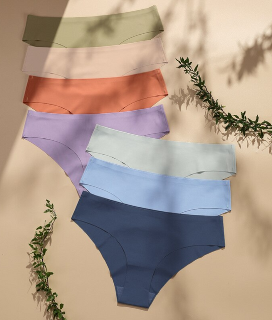 Ice silk pastel panties