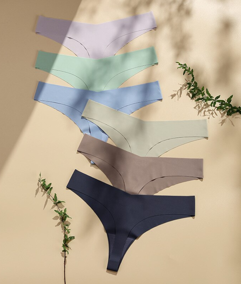 Ice silk pastel thong