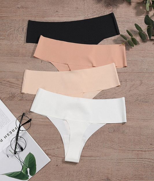 Ice silk thong panties