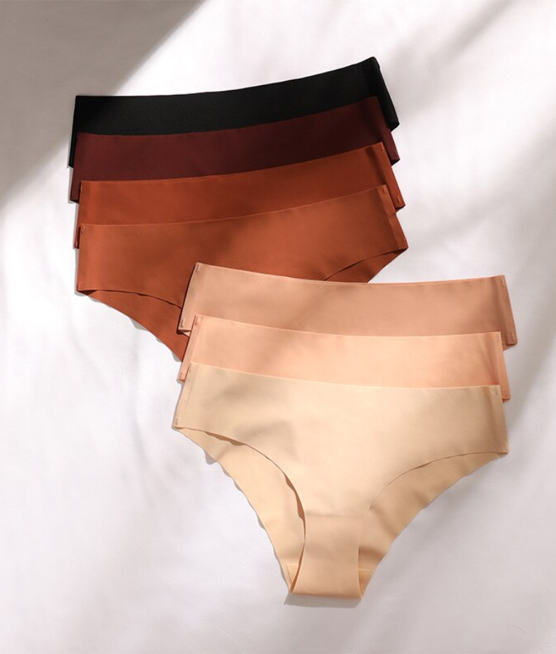 Ice silk high-cut panties