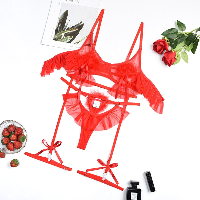 Lapine garter set