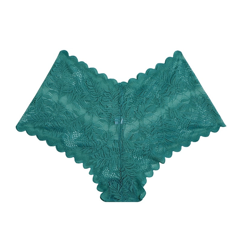 Floral lace boyshorts