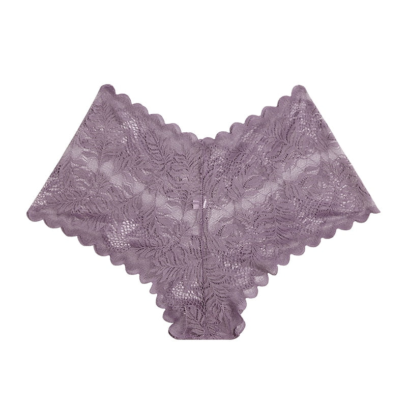 Floral lace boyshorts