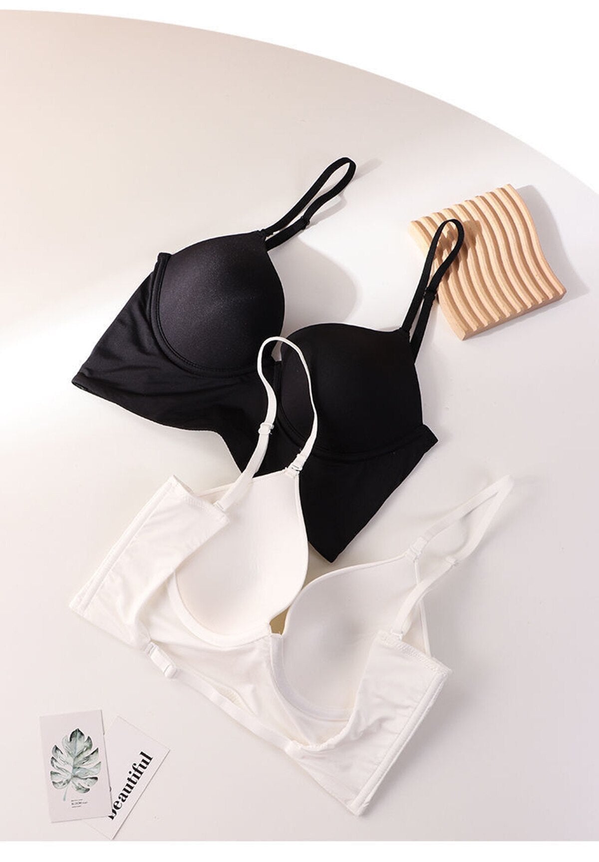 Backless bra for fuller bust
