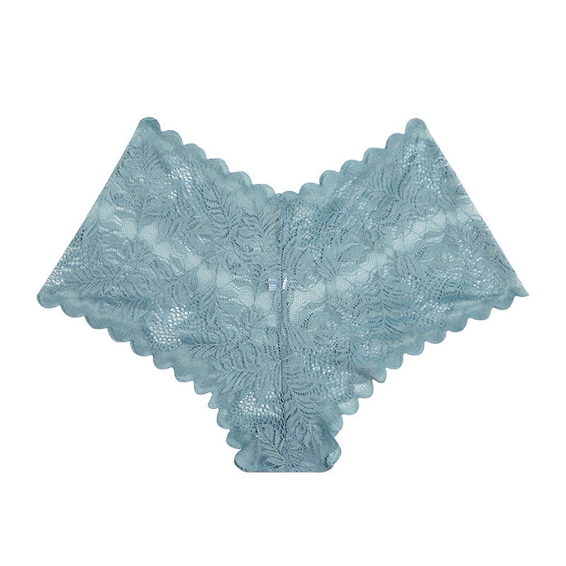 Floral lace boyshorts