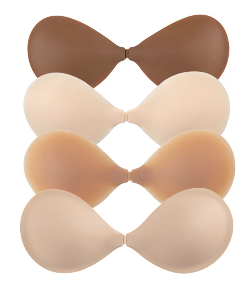 Matte silicone bra