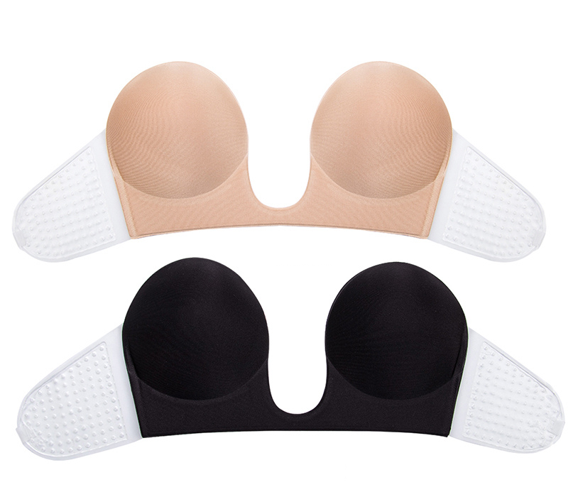 Invisible strap bra